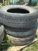 Lot of 9 Tires and One Rim