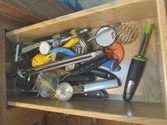 Kitchen Utensils in Drawers