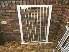 Assorted White Metal Baby Safety Gates