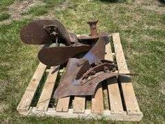 Farm Equipment: Assorted Plow Head and Discs