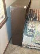 Twin Size Bed with Blanket and Headboard