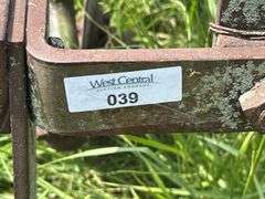 John Deere 3 bottom pull type plow, spoke wheels