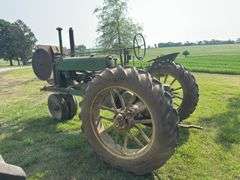 John Deere Unstyled A with Buzz Saw attachment, 1938