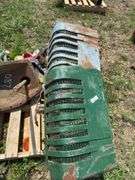 Assorted Tractor Parts - Hood, Grill, and More