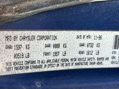 Dodge Neon Sport - Parts Car or Repair Project