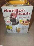 Hamilton Beach Big Mouth Juice Extractor with Mugs and Corn Holders