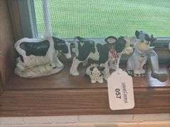 Figurines and Novelty Items with Cow Theme
