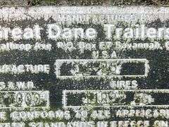 1995 Great Dane Trailers Semi Trailer