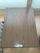 Wood Side Table with Drawer and Shelf