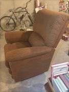 Upholstered Swivel Rocker/Recliner Chair