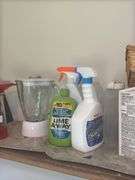 Household Items - Cookbooks, Cleaning Supplies, Basket, and More