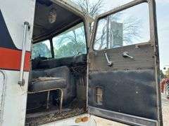 White Freightliner Cabover Tractor Truck