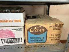 Mixed Lot of Kerr and Ball Mason Jars