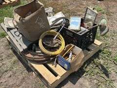 Pallet of Assorted Equipment Parts
