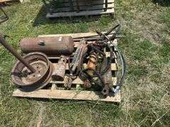 Assorted Hydraulic Components and Metal Parts