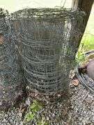 Lot of Rolled Fencing Wire, Partial rolls
