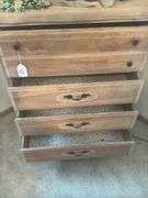 Wood 4-Drawer Chest Dresser