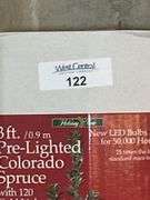 Christmas Holiday Decoration Lot: Trees, Wreaths, and More