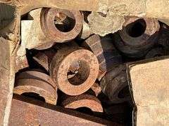 Assorted Metal Farm Parts and Components