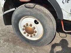 White Freightliner Cabover Tractor Truck