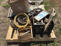 Pallet of Assorted Equipment Parts