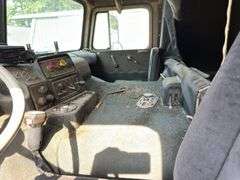 White Freightliner Cabover Tractor Truck