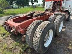 White Freightliner Cabover Tractor Truck
