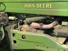 John Deere A with Power steering. 1951