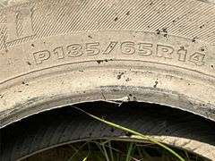 Lot of 9 Tires and One Rim