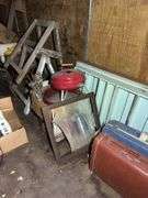 CONTENTS ONLY OF TRAILER-Assorted Household Items, Refrigerator, File Cabinets, and More