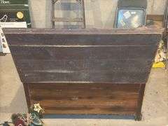 Wooden Cedar Lined Trunk