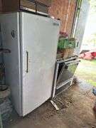 CONTENTS ONLY OF TRAILER-Assorted Household Items, Refrigerator, File Cabinets, and More