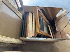 Two Boxes of Assorted Picture Frames