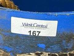 Blue Plastic Barrel with Rope