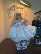 Two Collectible Porcelain Dolls