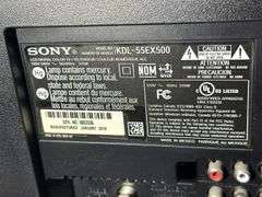 Sony Bravia 55" LCD TV Model KDL-55EX500 with Remote