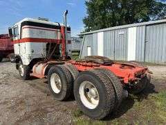 White Freightliner Cabover Tractor Truck