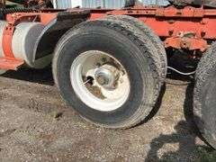 White Freightliner Cabover Tractor Truck