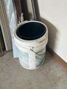 Variety Lot: Flooring, Trim, and Bucket