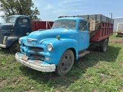 54-55 Chevrolet 6400 Series Truck with Red Bed, NO TITLE