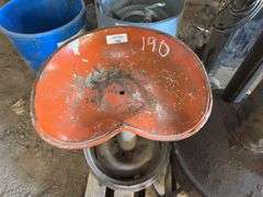 Upcycled Tractor Seat Stool