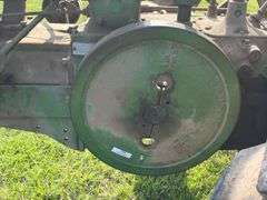 John Deere Unstyled A with Buzz Saw attachment, 1938