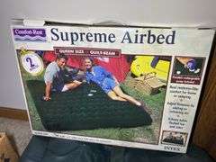 Fly Swatters, Air Bed, Traffic Sign, and Hunting Gear