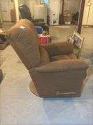Upholstered Swivel Rocker/Recliner Chair