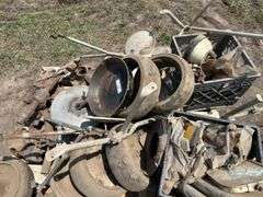 Assorted Farm Implement Parts