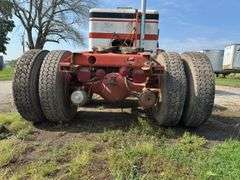 White Freightliner Cabover Tractor Truck