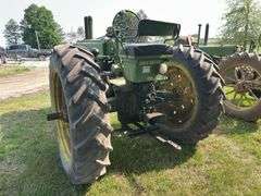 John Deere A with Power steering. 1951