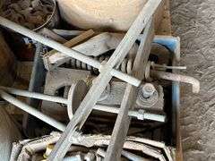 Assorted Hardware: Bolts, Nuts, Washers, and Metal Parts