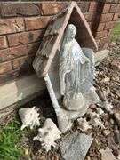 Religious Statue with Grotto