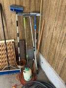 Variety of Cleaning and Garden Tools